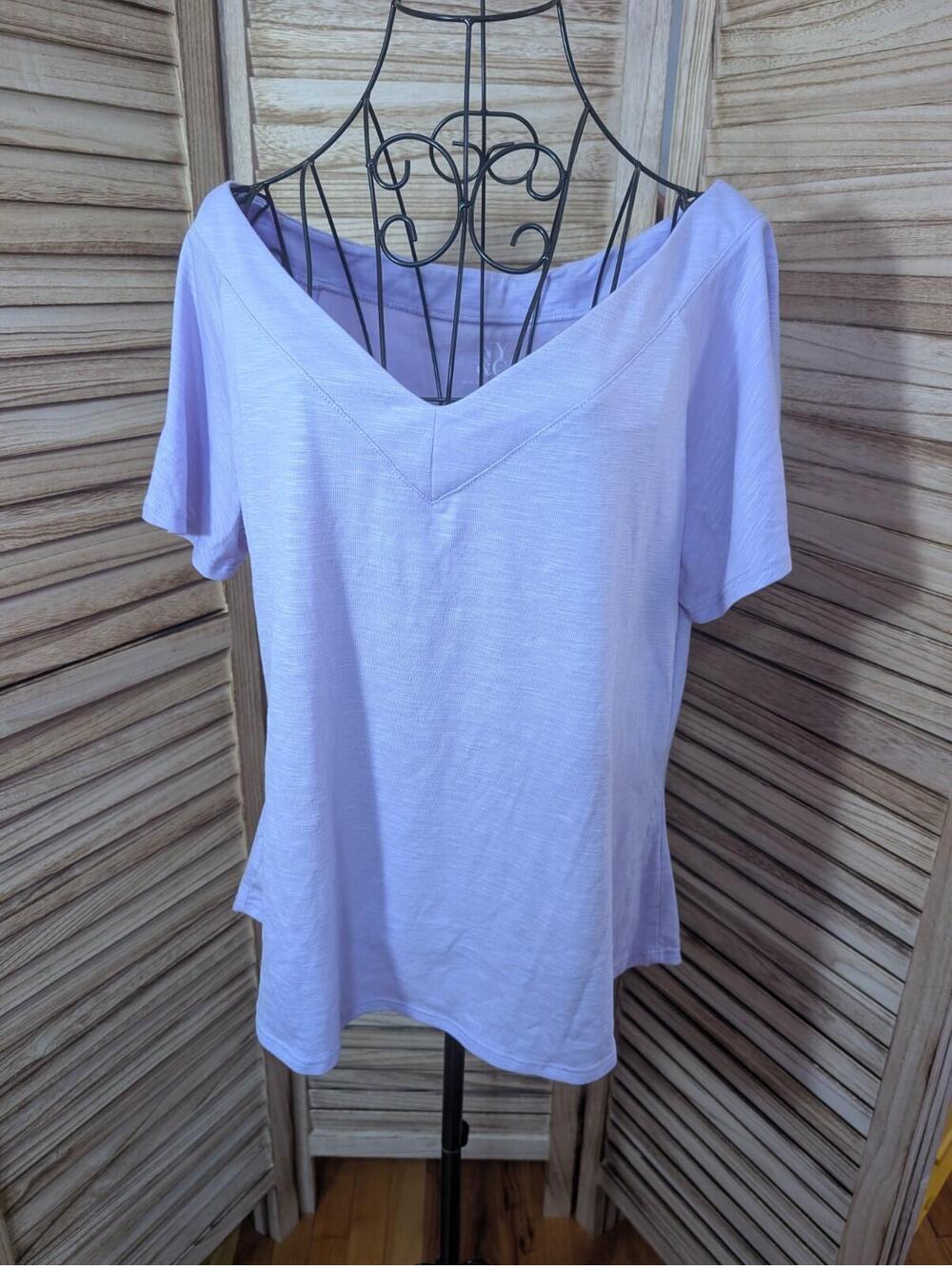 NYโ & CO New York & Company Purple TOP SIZE XL